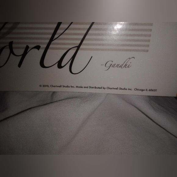 Be The Change Wall Decal Decor Removable 16" Long - Picture 2 of 5